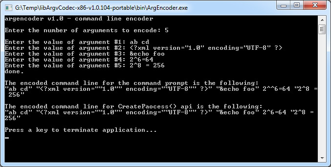 How To Encode Command Line Parameters On Windows Done Right End2end Zone 8586
