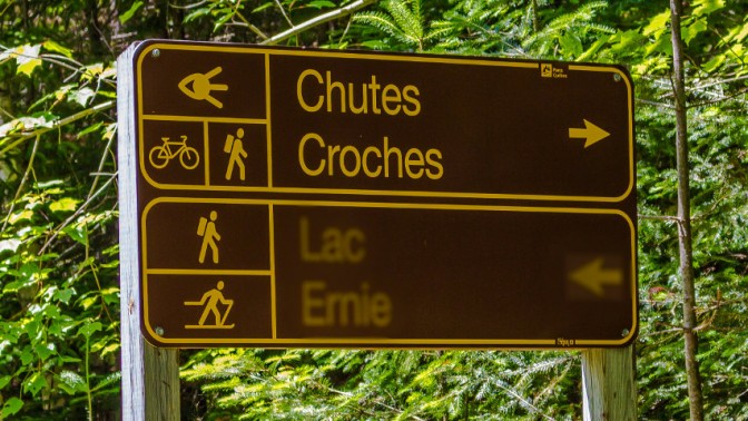 Chutes croches (Parc nationale du Mont-Tremblant)